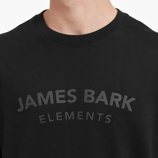 Men's Relaxed Fit Heavy Jersey Tee Black Beauty