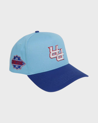 PR Snapback Blue on Blue