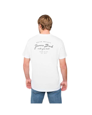 Men's Privé Society Graphic Tee - White