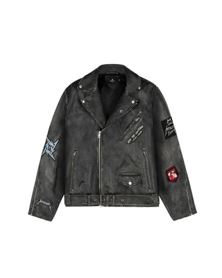 Metallica Leather Jacket - Black