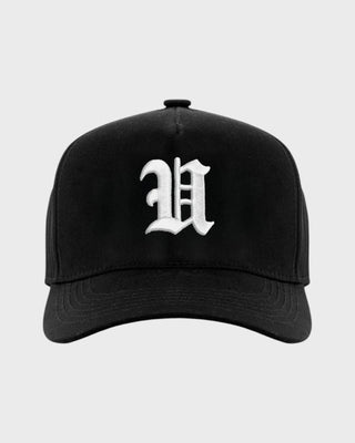 Line U High Crown Cap - Black