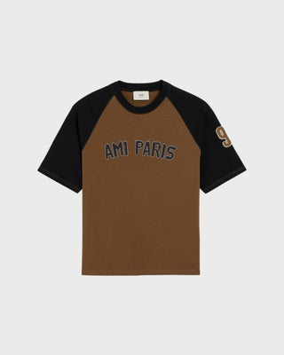 Patch Heavy T-shirt - Hazelnut/Black