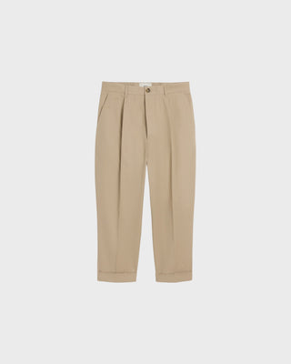Carrot Oversized Trouser - White Coffee