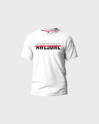 Awesome EX Street Silicone T-shirt - White