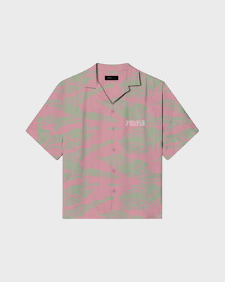 Lyocell SS Shirt - Multi Pink
