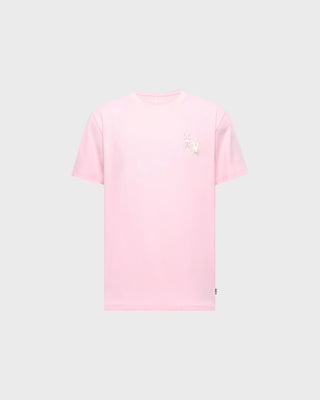 Elliot Front Back Graphic Tee - Romance Rose