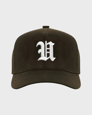 Line U High Crown Cap - Brown