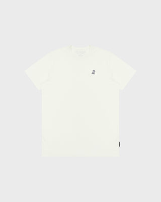 Men's Crew Neck Jersey T-Shirt - EGRET A11