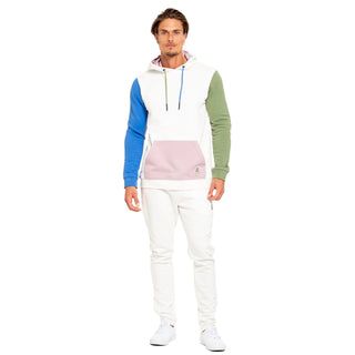FROG Color Block Leisure Sweatpant - White