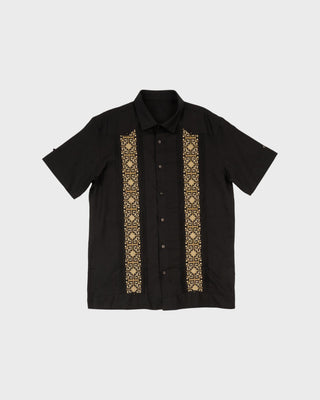 Solera S/S Button Up Shirt Black
