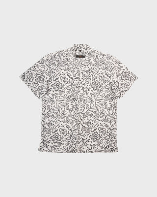Soft Brush S/S Button Up Shirt - White