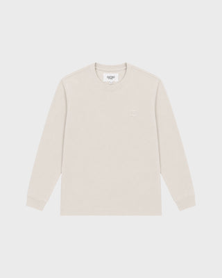 Di Casa Crew Neck T-Shirt L/S - Ivory