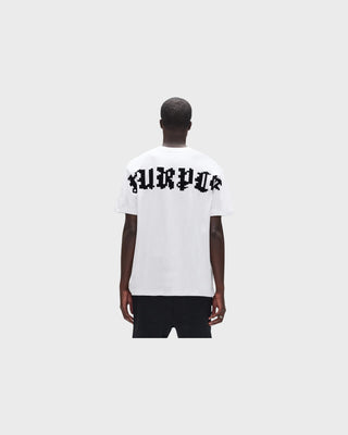 Pixelated Tee White