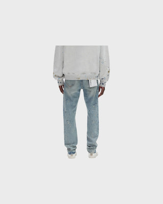 P005 Sequin Splatter Paint LT Indigo