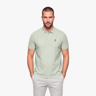 Men's Regular Fit Polo Shirt - FOG GREEN A11