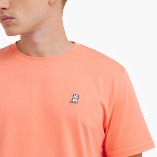 Men's Crew Neck Jersey T-Shirt Fusion Coral A11