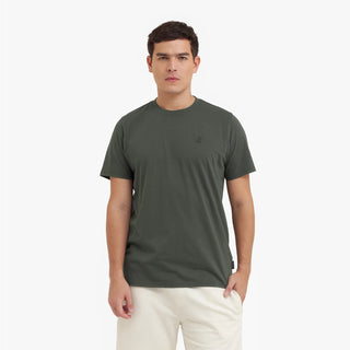 Men's Crew Neck Jersey T-Shirt Grape Leaf A298