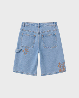 FLORENCE Denim Shorts - BLUE