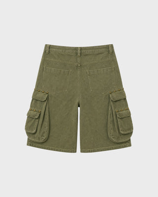 OLEA Cargo Shorts - OLIVE