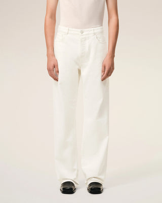 Large Fit Jeans - Blanc Creme