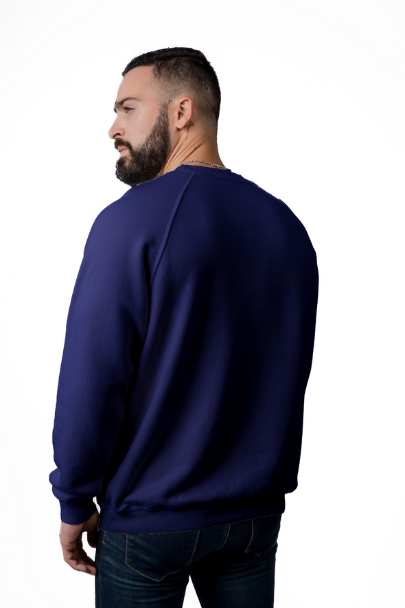 ZAFIRO SIGNATURE SWEATSHIRT - NAVY
