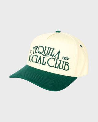 Tequila Social Club Trucker Hat - Dark Green