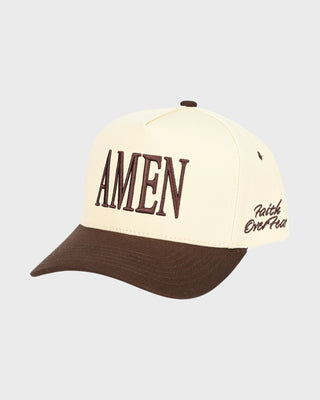 Amen Trucker Hat - Brown
