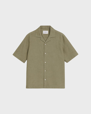 Zafiro Camp Shirt - Olive