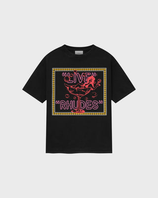 Live Rhudes Tee - Vintage Black