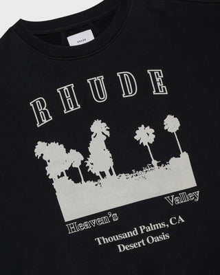 Thousand Palms Tee - Vintage Black/White