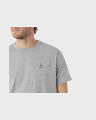 Men's Crew Neck Jersey T-Shirt - Heather Grey A11