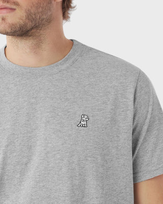 Men's Crew Neck Jersey T-Shirt - Heather Grey A11