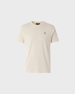 Men's Crew Neck Jersey T-Shirt - Heather Cream A11