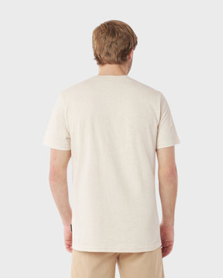 Men's Crew Neck Jersey T-Shirt - Heather Cream A11