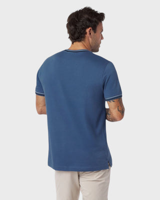 Men's Striped Jersey T-Shirt - True Navy