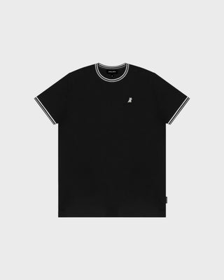 Men's Striped Jersey T-Shirt - Black Beauty A11