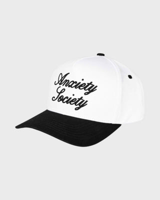 Anxiety Society Trucker Hat - Black/White