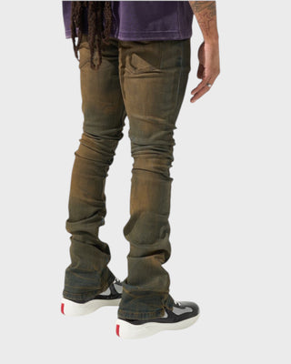 OUD Stacked Jeans - Oud Wood