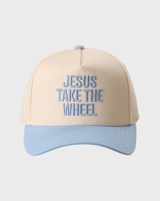 Jesus Take The Wheel - Sky Blue