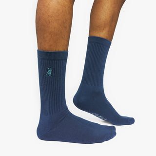 Men's 3 Pack Knit Socks Black/Navy/Blue