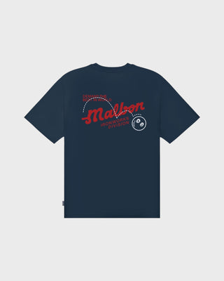 VISTA DEMAND TEE - BLUEBERRY