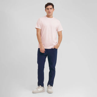 Men's Crew Neck Jersey T-Shirt Mauve Morn A292