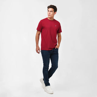 Men's Crew Neck Jersey T-Shirt Chilli Pepper A11