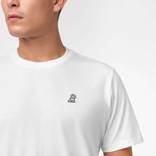 Men's Crew Neck Jersey T-Shirt Brilliant White A11