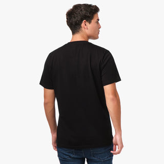 Men's Crew Neck Jersey T-Shirt Black A11