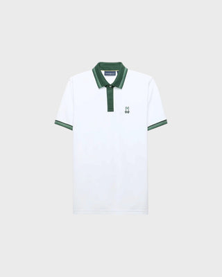JAYDON PIQUE POLO - WHITE
