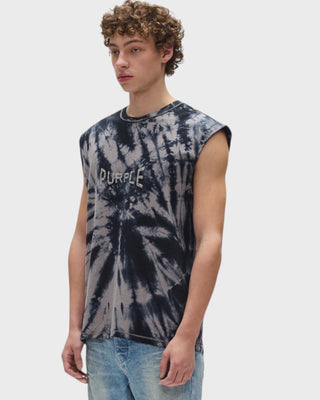 Tie Dye Tank Top - Grey