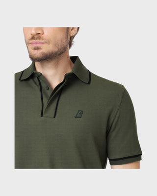 Men's Accents Polo Shirt - Grape Leaf SB02