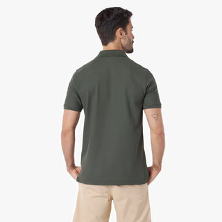Men's Regular Fit Polo Shirt Grape Leaf A198