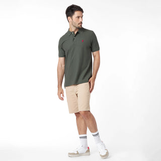 Men's Regular Fit Polo Shirt Grape Leaf A198